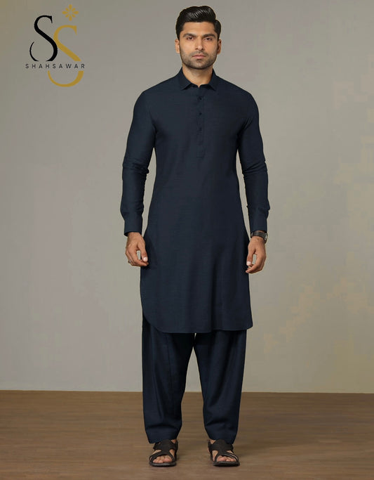 LAWRENCEPUR WHOOL DARK ZINC UNSTITCHED