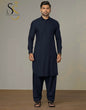 LAWRENCEPUR WHOOL DARK NAVY BLUE UNSTITCHED
